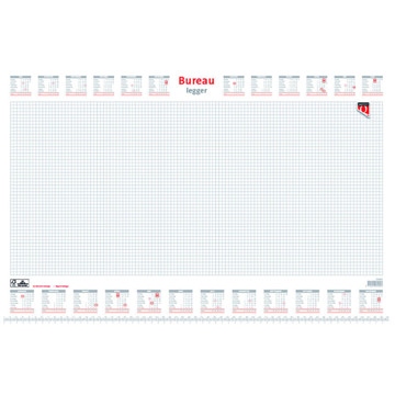 kalender Quantore 2022 onderlegblok 60x40cm