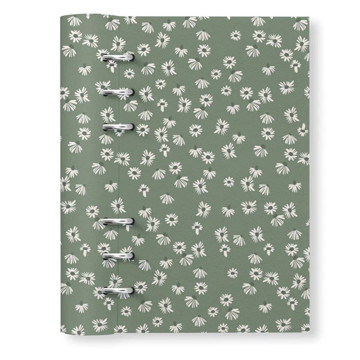 Filofax Clipbook A5 Floral Daisy Sage