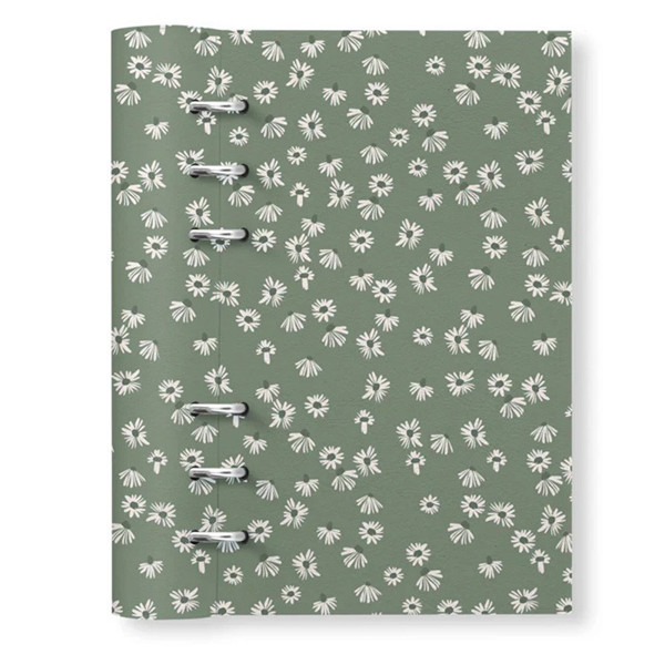 Filofax Clipbook A5 Floral Daisy Sage