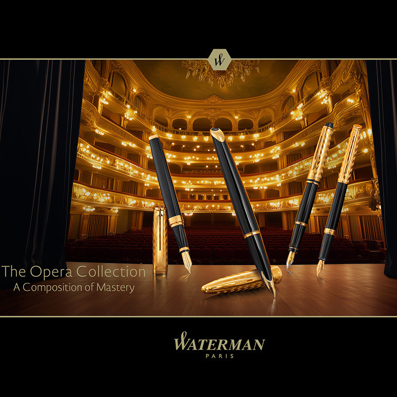 Waterman Hémisphère Deluxe Opera Collection GT balpen kopen | Hummelman ...