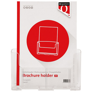 folderhouder Quantore A4 transparant