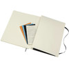 Afbeelding van Moleskine agenda 2026 12M Weekly Notebook Large 7/1 + notitieblad Black - soft