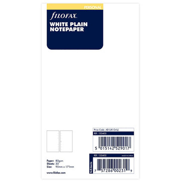 filofax Personal blanco wit