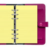 filofax Personal gelijnd geel