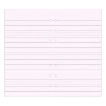 filofax Personal gelijnd lavendel