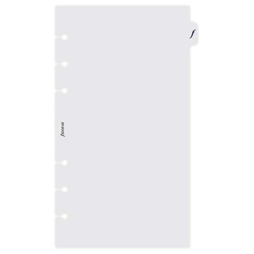 filofax Personal voorblad met tab