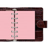 Filofax Pocket gelijnd papier roze