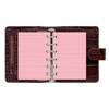 Filofax Pocket gelijnd papier roze