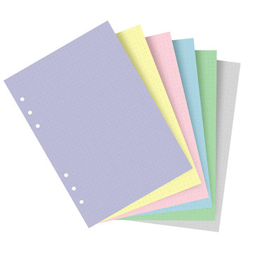 Filofax A5 dotted pastel
