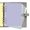 Filofax A5 dotted papier pastel