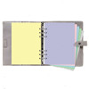 Filofax A5 dotted papier pastel