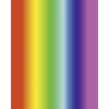 fotokarton Folia 2zijdig B2 (50x70cm) 300gr nr1650 - regenboog