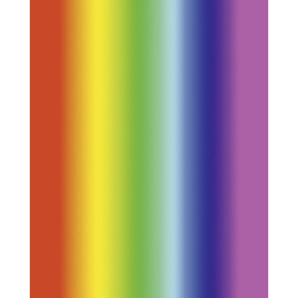 fotokarton Folia 2zijdig B2 (50x70cm) 300gr nr1650 - regenboog