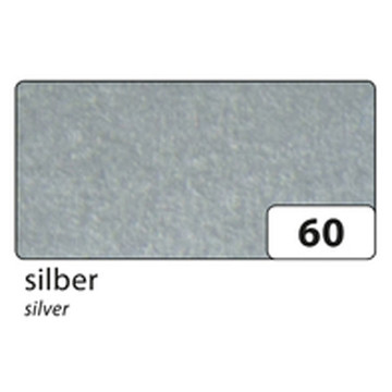 fotokarton Folia 2zijdig B2 (50x70cm) 250gr nr60 - parelmoer zilver