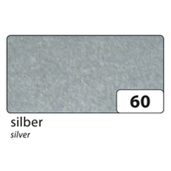 fotokarton Folia 2zijdig B2 (50x70cm) 250gr nr60 - parelmoer zilver