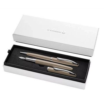 Pelikan Jazz Noble Elegance Taupe set vulpen en balpen