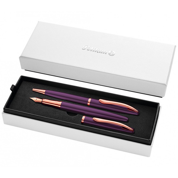 Pelikan Jazz Noble Elegance Viola set vulpen en balpen