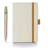 Sheaffer 100 Emily in Paris Champagne Gold trims balpen set + notitieboek A6