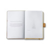 Sheaffer 100 Emily in Paris Champagne Gold trims balpen set + notitieboek A6