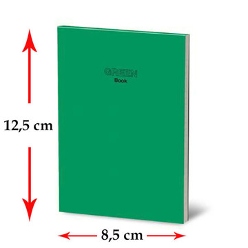 Stifflex notitieblok Prisma Colors Green Book - gelijnd