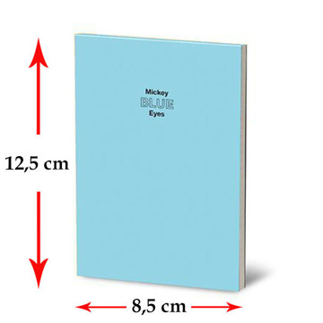 Stifflex notitieblok Prisma Colors Mickey Blue Eyes - blanco
