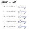 LAMY penpunt Z50 zwart