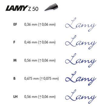 LAMY penpunt Z50 zwart