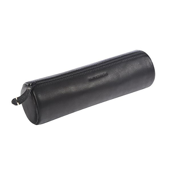 Maverick Urban Classic pennenetui rond large (22cm) zwart