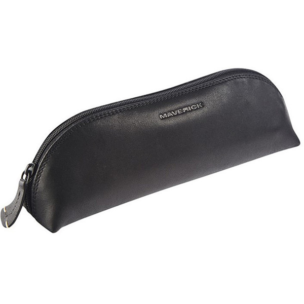 Maverick Urban Classic pennenetui ovaal (21cm) zwart