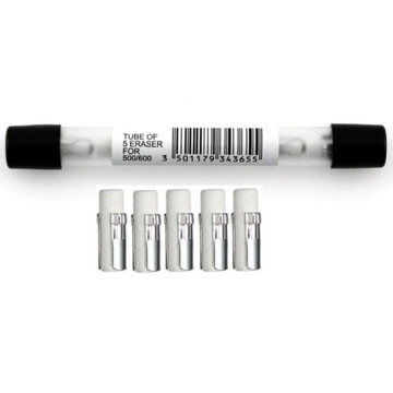 Rotring gum geschikt voor model 500 en 600  5stuks