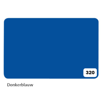 karton etalage- Folia 48x68cm - 380gr - blauw