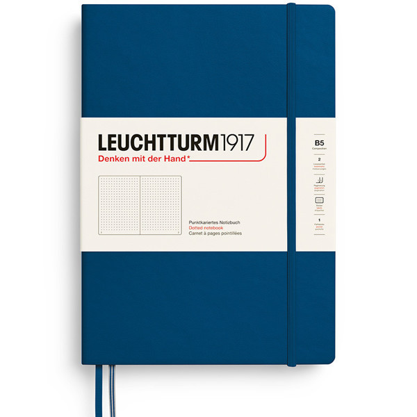 LEUCHTTURM1917 Composition B5 notitieboek Indigo dotted
