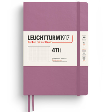 LEUCHTTURM1917 Medium A5 notitieboek 411pages Dusty Rose dotted