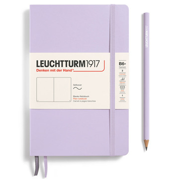 LEUCHTTURM1917 Paperback B6+ Softcover notitieboek Lilac blanco