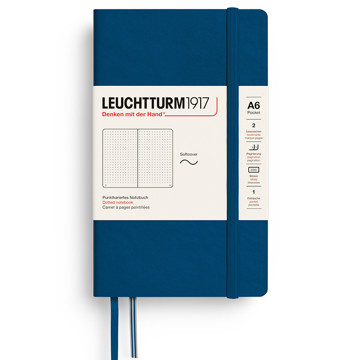 LEUCHTTURM1917 Pocket A6 Softcover notitieboek Indigo dotted