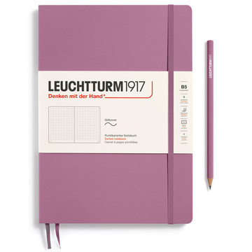 LEUCHTTURM1917 Composition B5 Softcover notitieboek Dusty Rose dotted