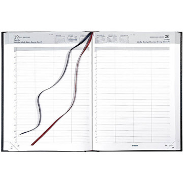 agenda Brepols Bremax1 Santex 210x290mm 1/1 4 kolommen - bordeaux