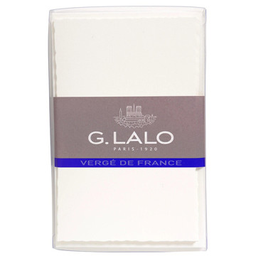 G.Lalo Vergé de France 10 kaarten + enveloppen 97x152mm Wit