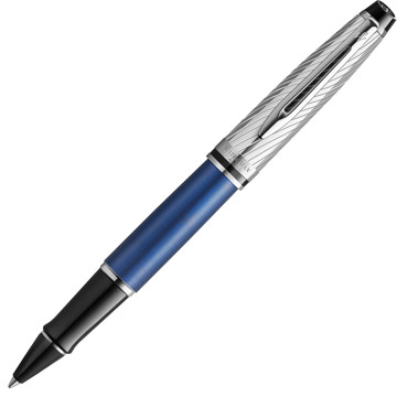 Waterman Expert Deluxe Metallic Blue CT rollerball