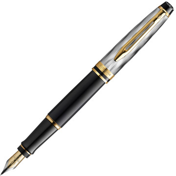 Waterman Expert Deluxe Reflections of Paris Black GT vulpen