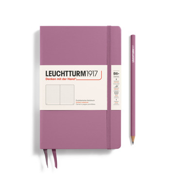 LEUCHTTURM1917 Paperback B6+ notitieboek Dusty Rose dotted