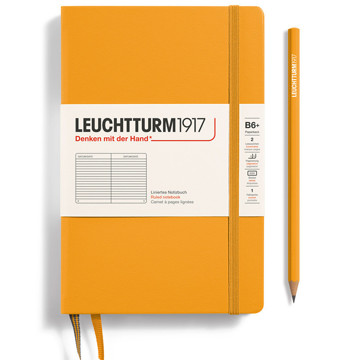 LEUCHTTURM1917 Paperback B6+ notitieboek Rising Sun gelijnd