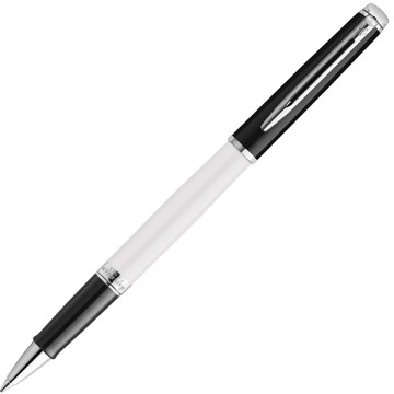 Waterman Hémisphère Colour Blocking Black and White CT rollerball