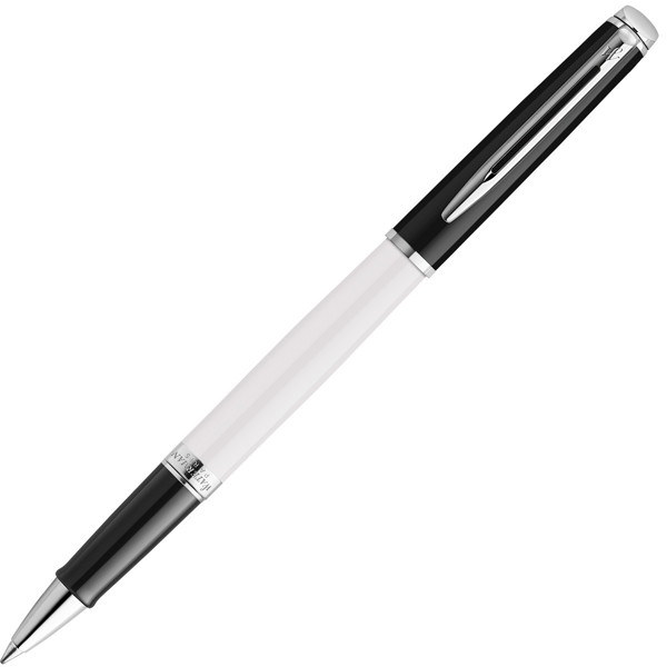 Waterman Hémisphère Colour Blocking Black and White CT rollerball