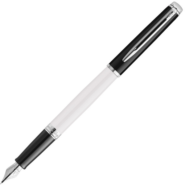 Waterman Hémisphère Colour Blocking Black and White CT vulpen