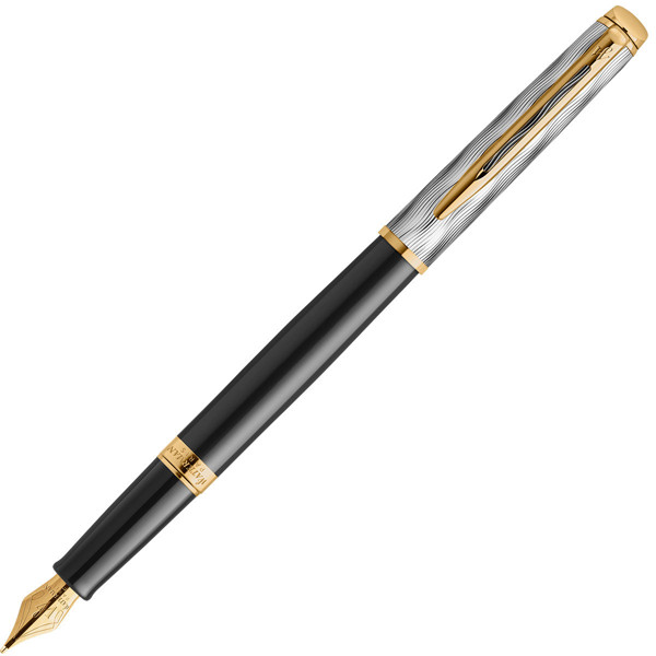 Waterman Hémisphère Deluxe Reflections of Paris Black GT vulpen