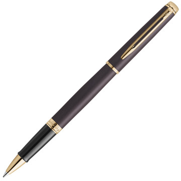 Waterman Hémisphère Metallic Lava Black GT rollerball