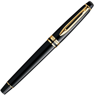 Waterman Expert Laque Black  GT rollerball