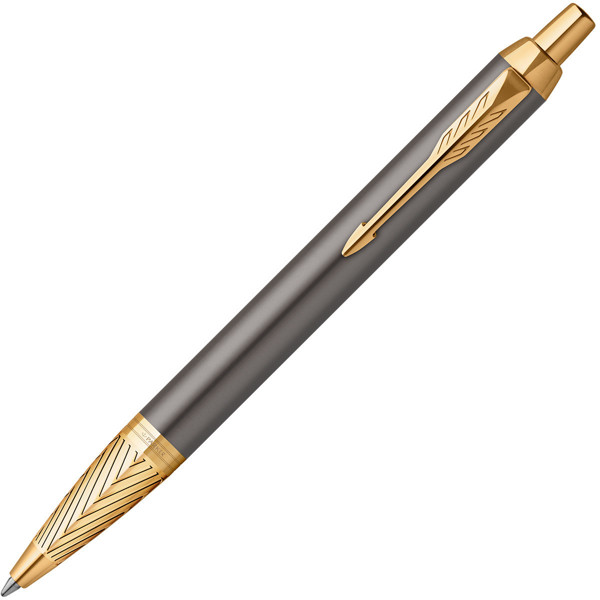Parker IM 'Pioneers Collection' Arrow Grey Lacquer GT balpen