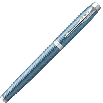 Parker IM Premium Blue Grey CT rollerball